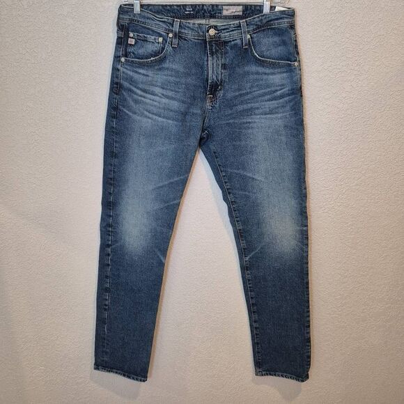 AG Adriano Goldschmidt Tellis Modern Slim Men’s Jeans 35x33 - Picture 1 of 6